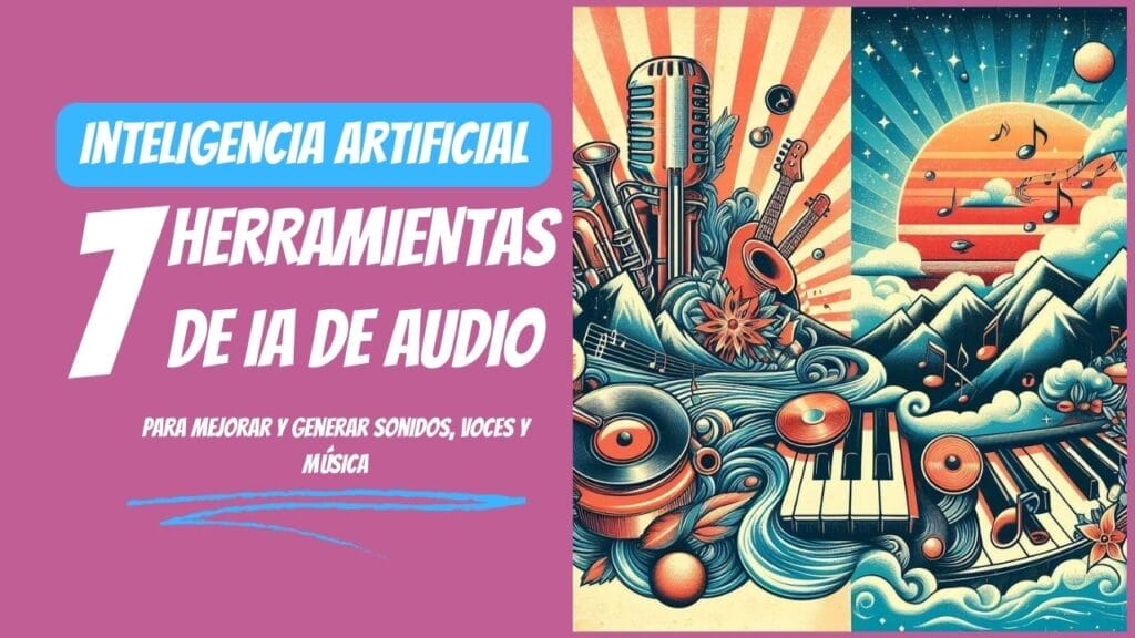 COMO DIGITAL -- 7 increíbles herramientas de IA de audio para mejorar y generar sonidos, voces y música