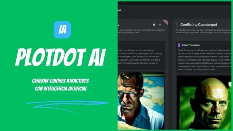 Plotdot AI : generar guiones atractivos con inteligencia artificial