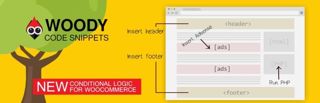Mejores plugins de gestión de anuncios para WordPress -  Woody code snippets