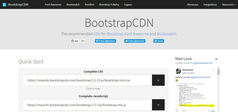 Mejores Servicios CDN Gratuitos - BOOTSTRAP CDN