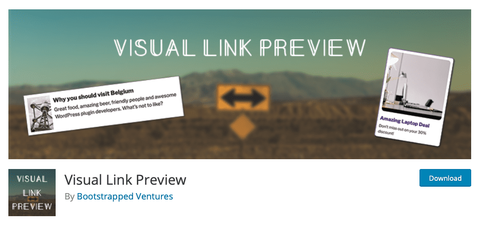 Cómo crear una vista previa de enlaces visuales en WordPress - Visual Link Preview