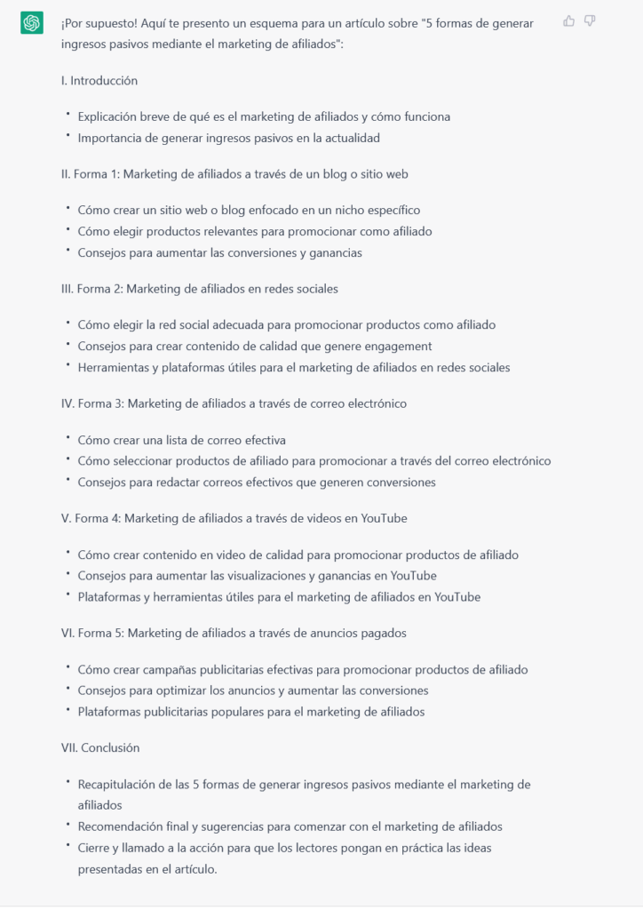 GANAR DINERO ONLINE - Esquema articulo Afiliación como fuente de ingreso pasivo