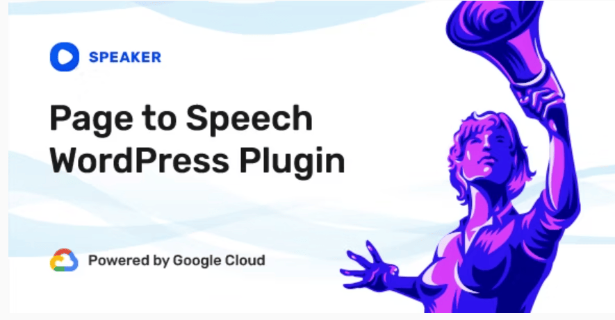 mejores plugins de IA para WordPress: : SPEAKER