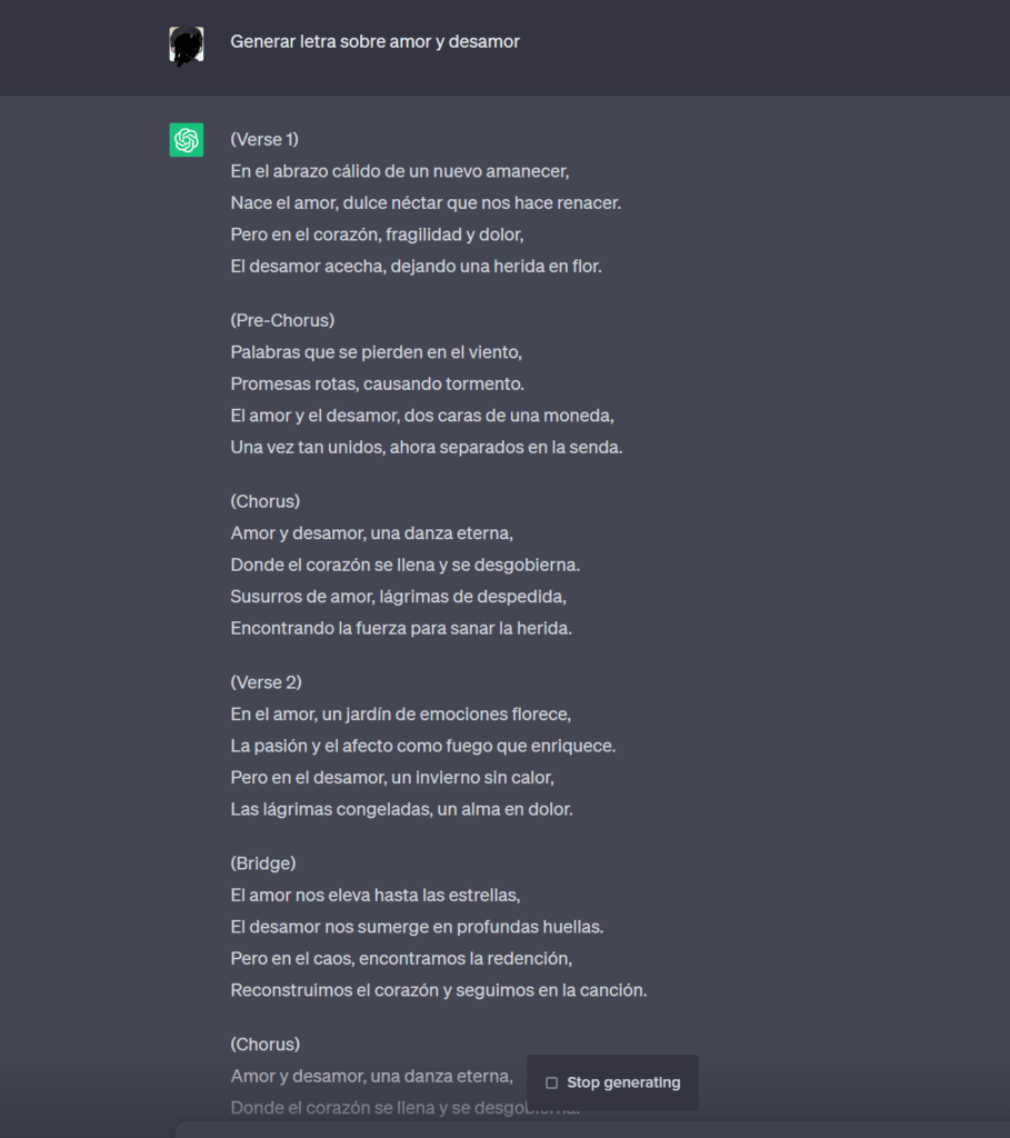 Como escribir canciones con ChatGPT 1 image 511 Como Digital