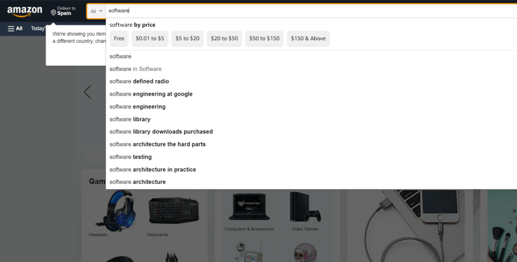 Mejores herramientas gratuitas de búsqueda de palabras clave  Amazon Autocomplete