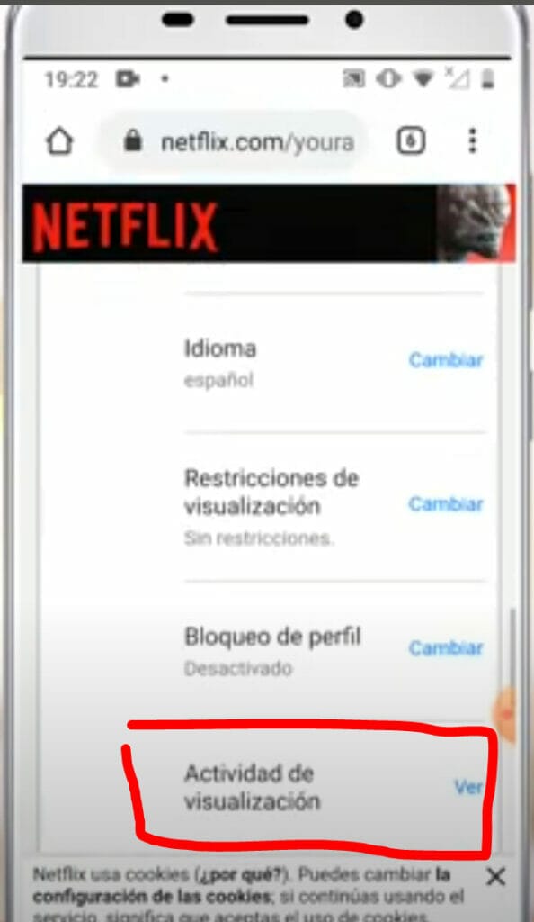 Cómo borrar el historial de Netflix / Cómo eliminar el historial de Netflix en pocos pasos desde el móvil.