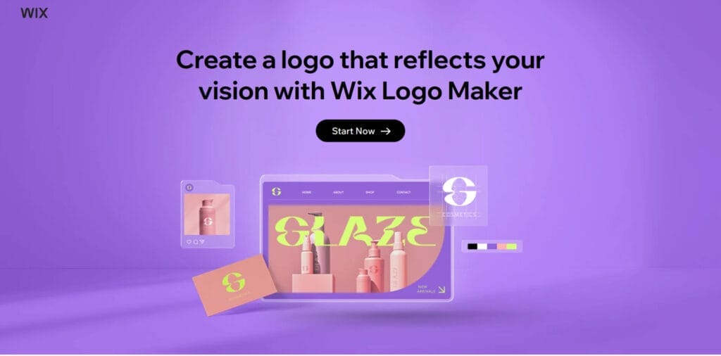 Crea un logotipo con el creador de logotipos wix que refleje tu visión e incorpore inteligencia artificial (IA).