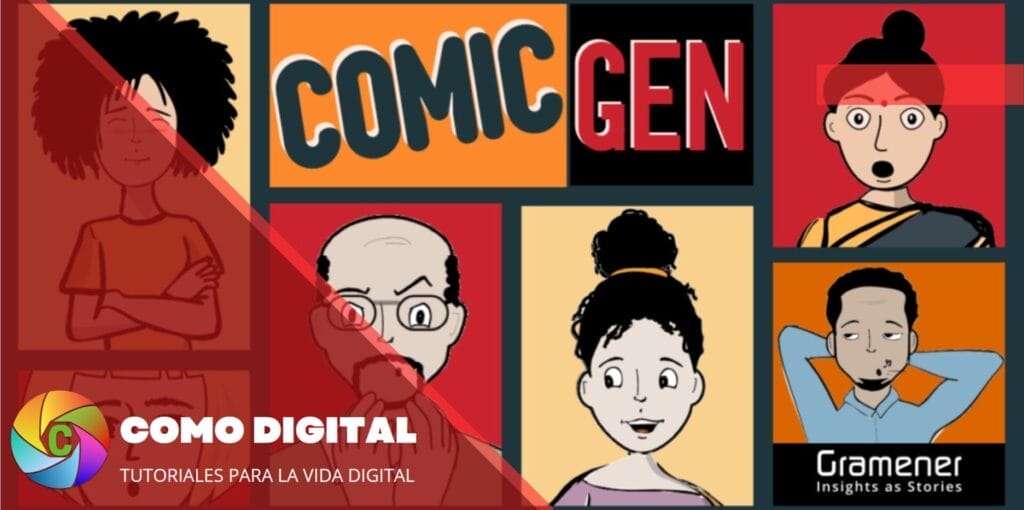 Herramientas generadoras IA de cómics: Crear cómics con Comicgen