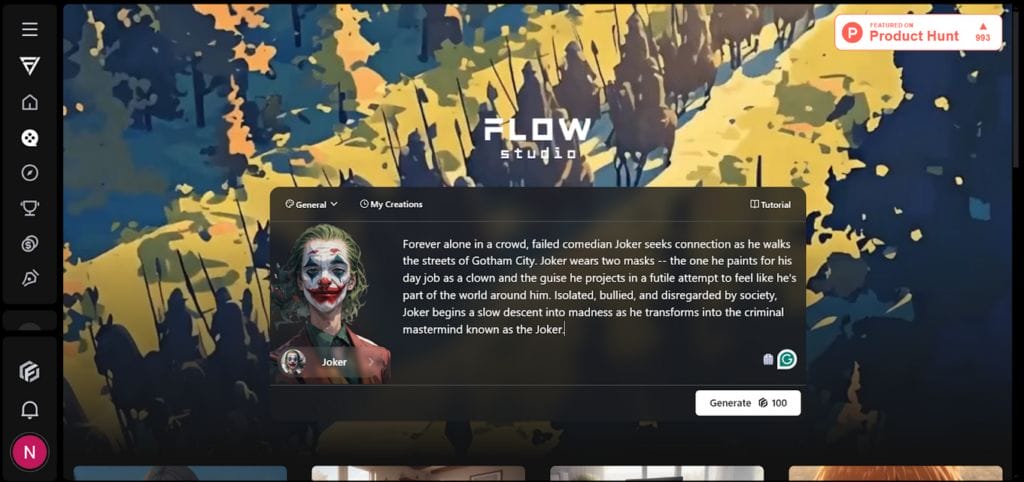 Cómo crear películas de alta calidad con IA con FLOWGPT STUDIO: Creación de la historia