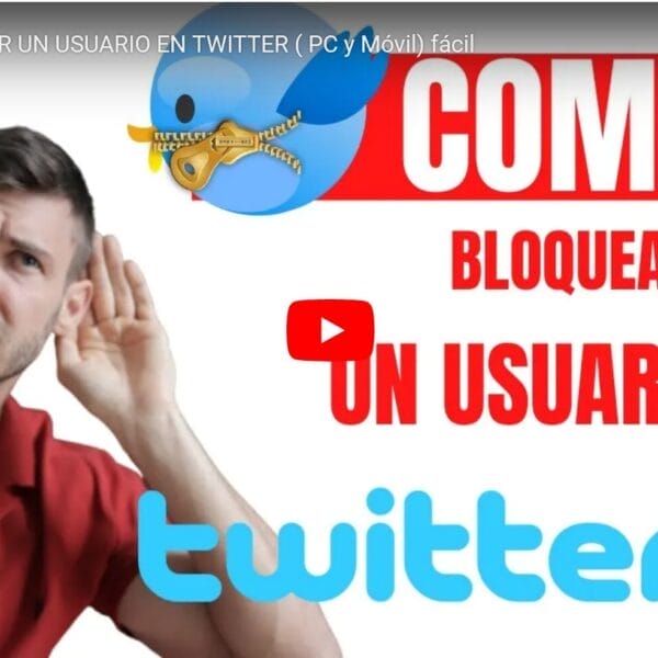 Como bloquear un usuario en twitter (2021)